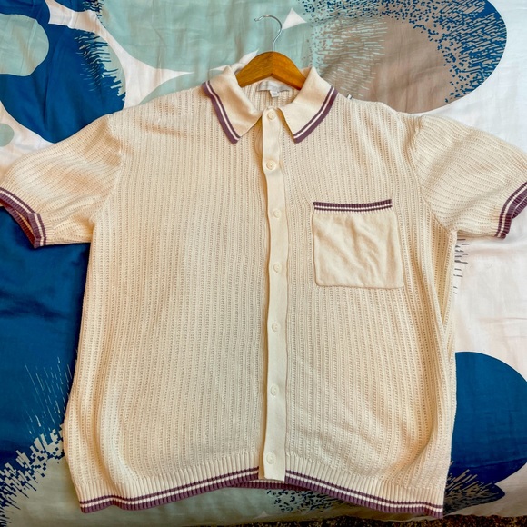 Urban Outfitters Other - Standard Cloth Refine Button-Up Polo Sweater